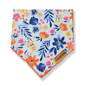 front of  Sunshine Satin Bandana-petsway