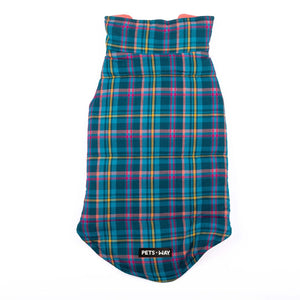 Superstar Reversible - Checks Dog Jacket Petsway