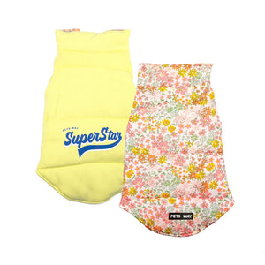 Superstar Reversible - Floral Dog Jacket Success Petsway

