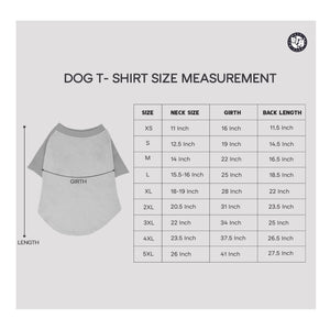 All Flavours - Printed Dog T Shirt Combo - Pack of 3