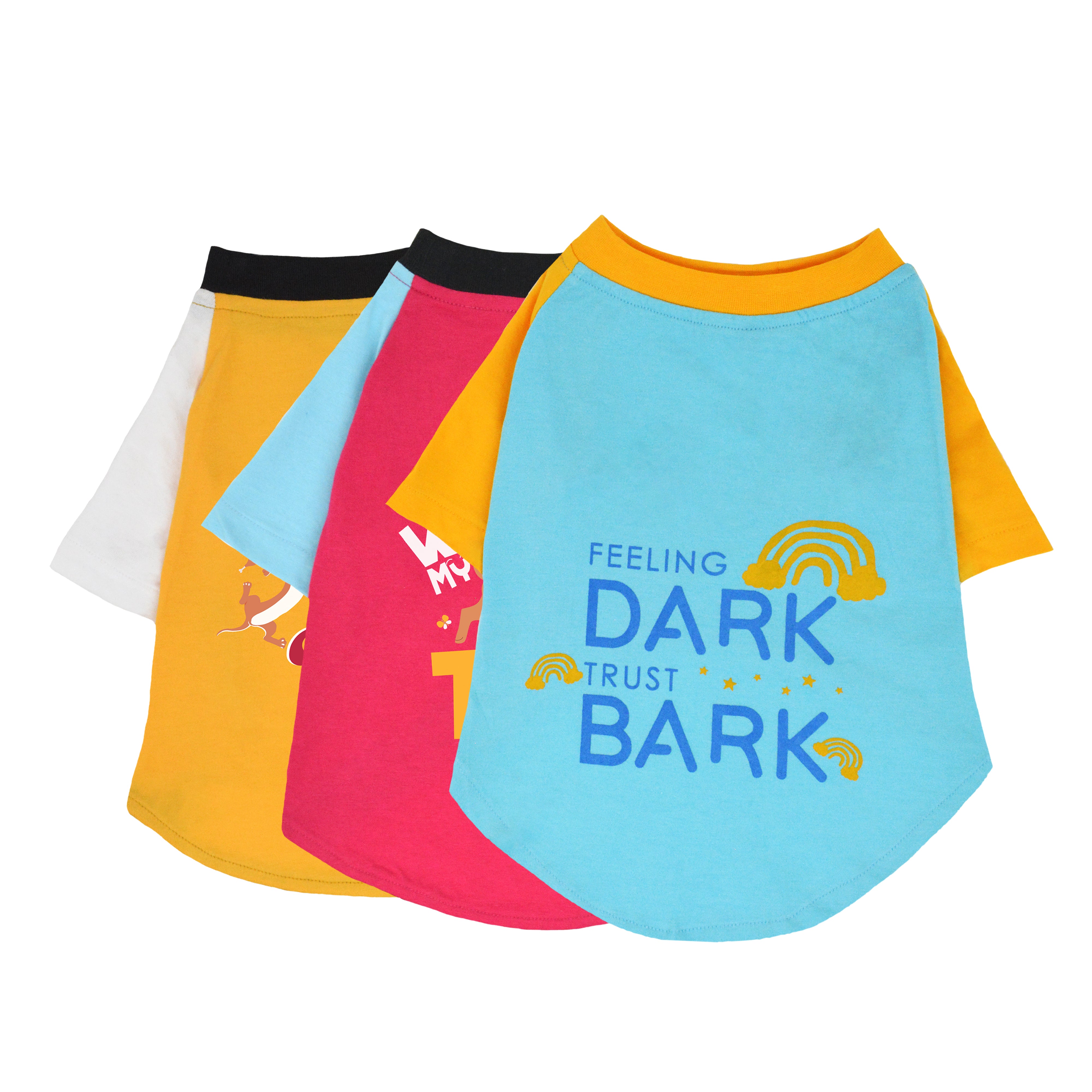 Fun In Sun - Dog T shirt Combo - Pack of 3