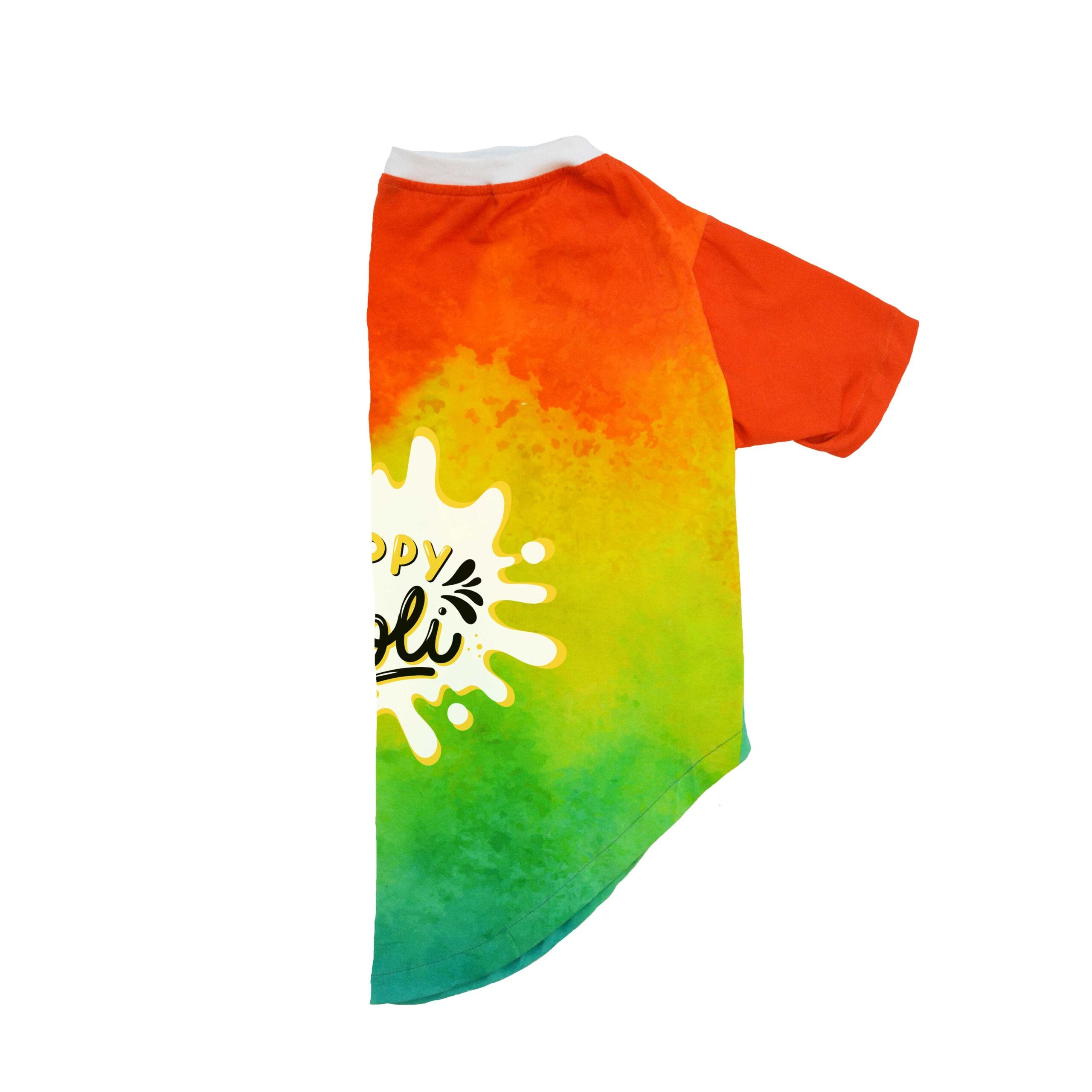 Holi Dog T-Shirt - Colorful