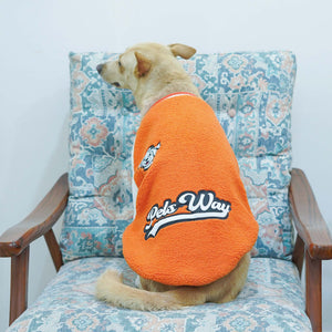 Crazy Pawsity – Tangerine Dog Jacket