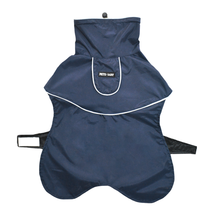 Thunder Dog Raincoat - Navy