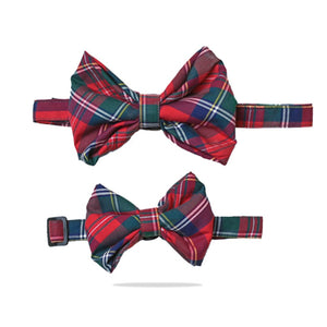 full size of Xmas Tartans Bow Tie-petsway