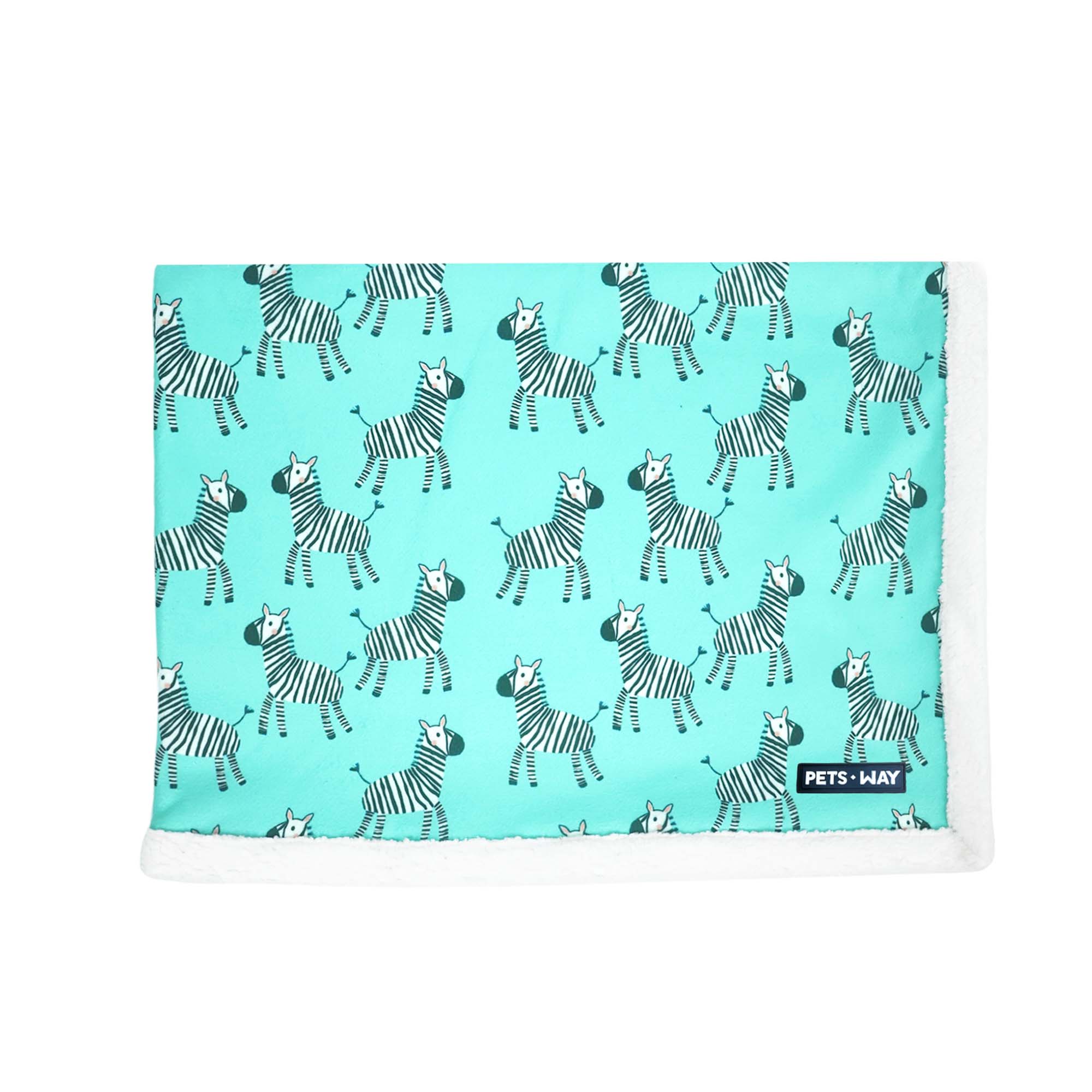 Zebra Dog Pet Blanket