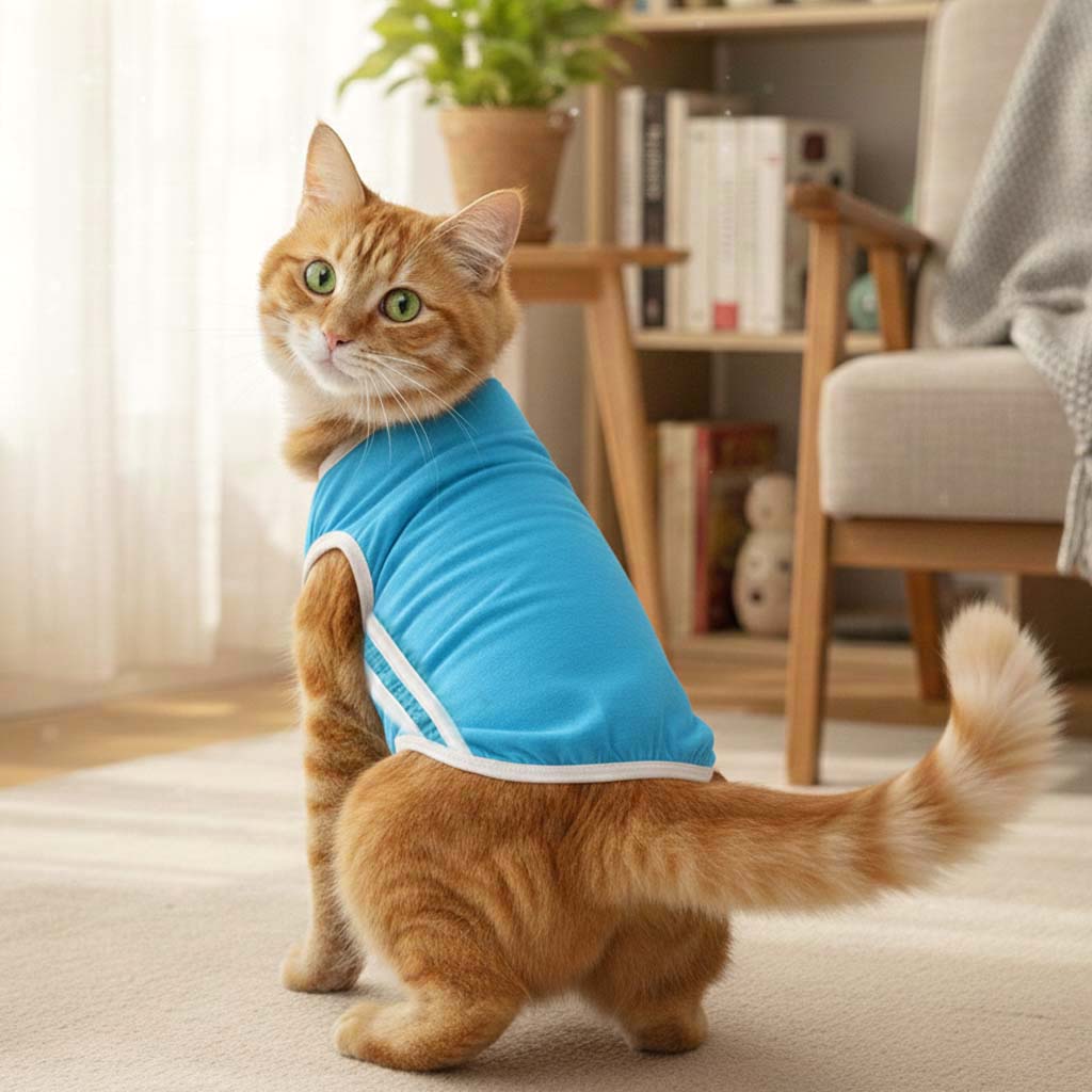 Dive In Stripes - Ocean Cat TShirt