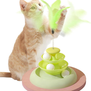 cat play tower