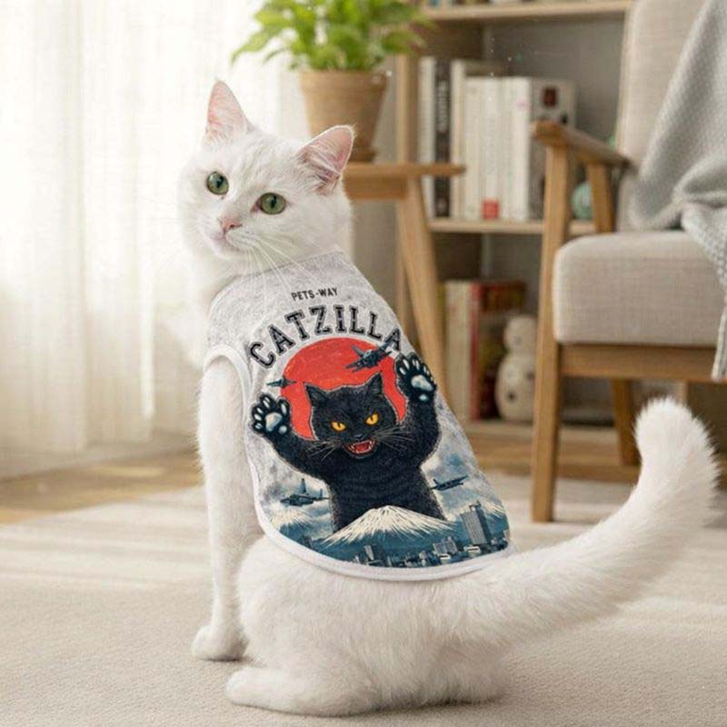 Catzilla Cat Tshirt