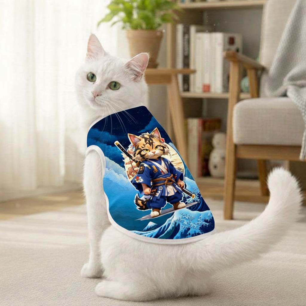 Samurai Cat Tshirt