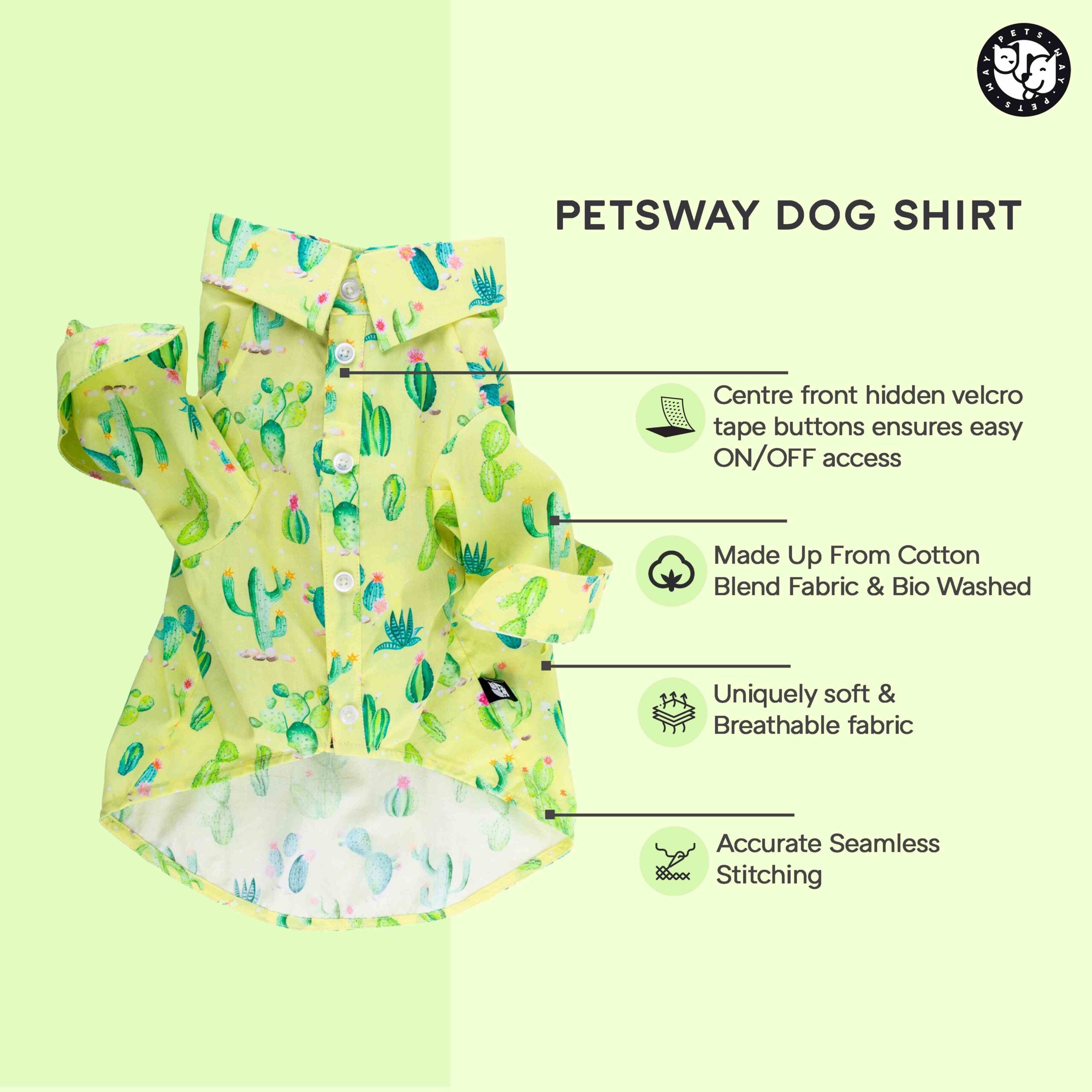 Desert - Lime Dog Shirt