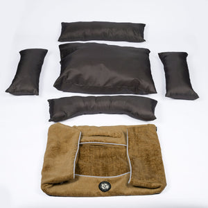 Cuddle Cloud Fawn Dog Bed