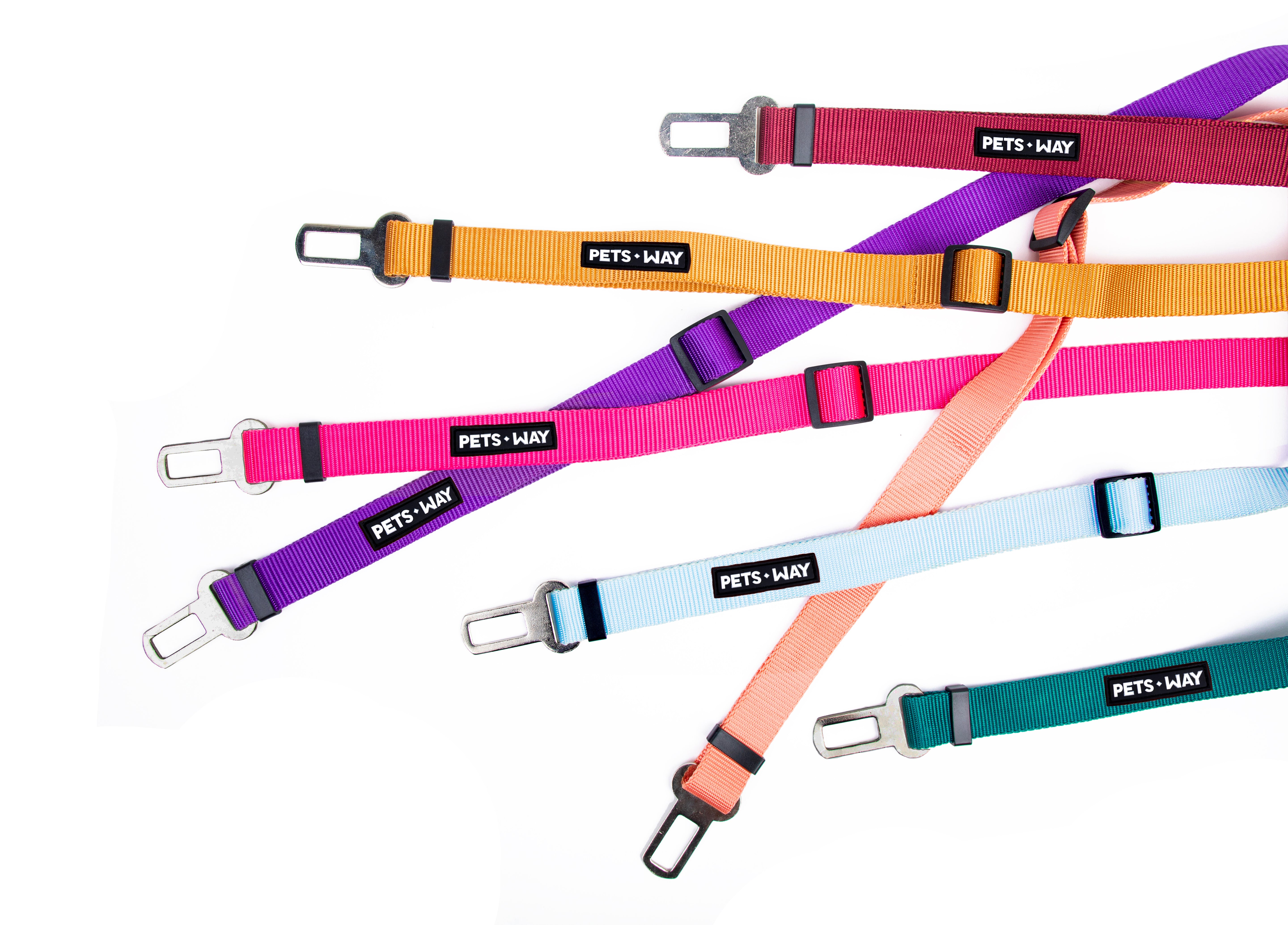 Peach Car Seat Belt